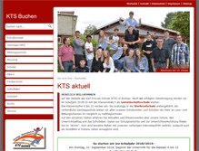 Tablet Screenshot of kts-buchen.de